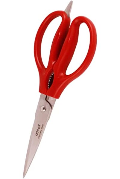 Generic Escot Kitchen Scissors, Red/Silver