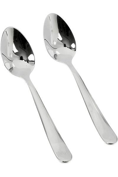 Generic Royalford Stainless Steel Tea Spoon Set, 2 Pcs