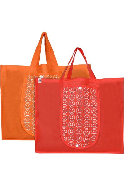 Generic Fun Homes Womens Fun Homes Set of 2, Orange/Red, L