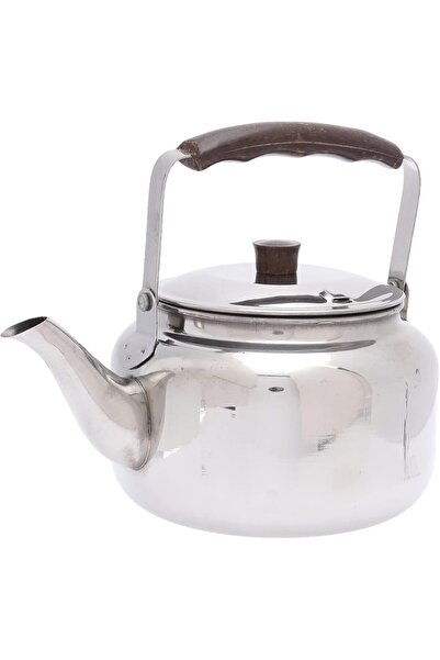 Bester غلاية شاي من الفولاذ المقاوم للصدأ بمقبض خشبي