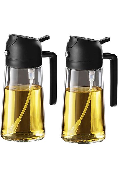Generic Kitchen Oil Spray 470ml - Air Fryer 2-in-1 Oil Spray for Cooking, Salads, Vinegar and Kit
