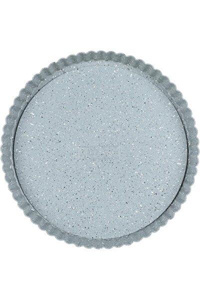 Marble Granite-Pattern Tart Pan 28 cm - Gray (Aluminum)