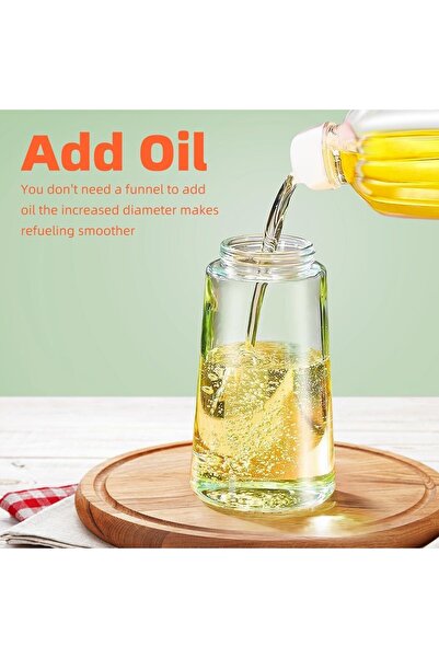 RELAXY 16-Ounce Kitchen Oil Dispenser Bottle from - 2-in-1 Spray and Pour - 470ml Olive Oil Dispense