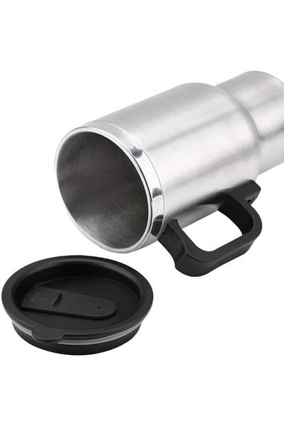 Generic Car Heating Cup 12V - 450ml Electric Heater Travel Heater Coffee Drink Warmer Perfect for Trips and