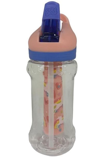 Generic Cool Gear Freeze Me! Paloma Kids Water Bottle with Freezer Stick, 14 oz Capacity, Pink