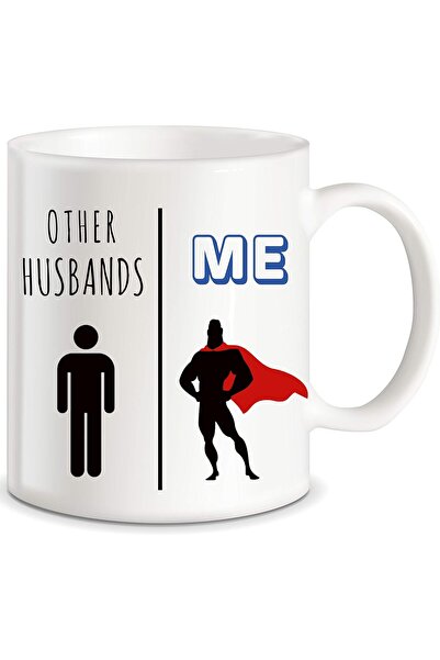 Be Care كوب قهوة مضحك بعبارة "زوجي مقابل أزواج آخرين" - أفضل هدية لذكرى الزوا...