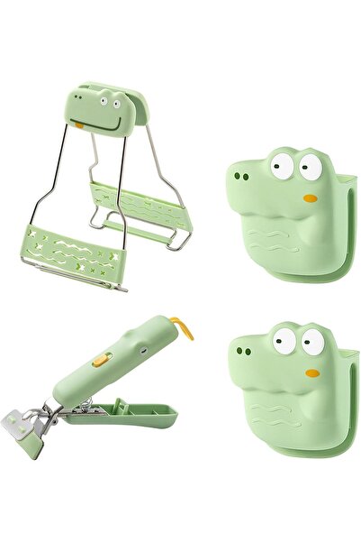 Arabest 3 Pack Hot Plate Grippers, Dinosaur Shaped Stainless Steel Clips, Ant...
