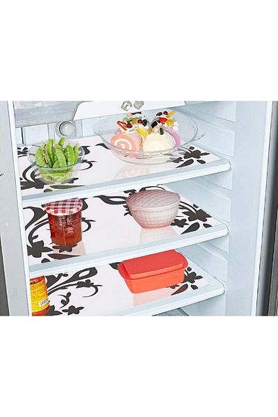 Generic Kuber Industries Multipurpose Mats|Refrigerator Mat|Drawer, Cabinet Mats|Water Proof Anti-Slip Mat|