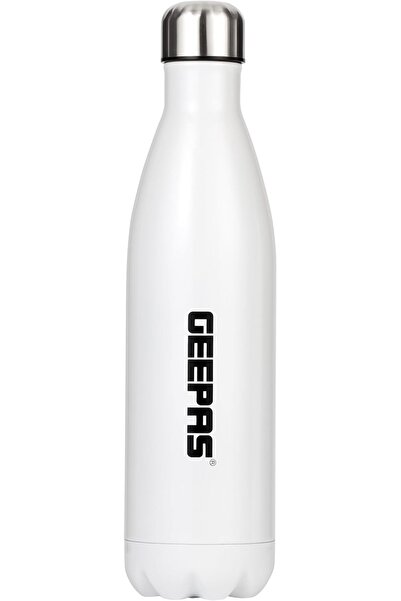 Geepas 750 ML Stainless Steel Vacuum Flask| Double Wall Insulation for Hot an...