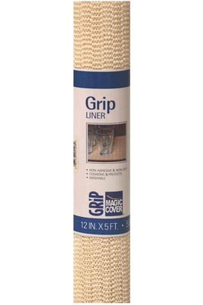 Generic Magic Cover Grip Liner For Drawer, Shelf, Counter Tops and Surface Setting - Natural - 12''x5'