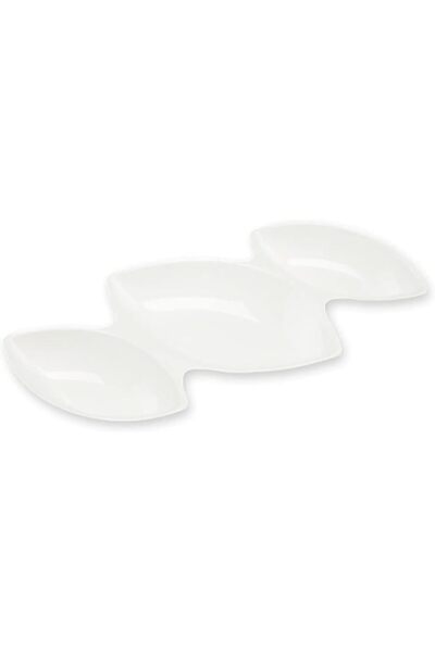 cc bin shihon Triple Divided Melamine Plate 27.94 cm
