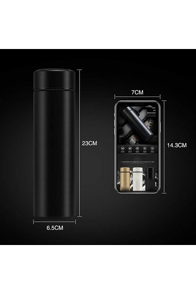 Generic Locckmy Water Bottle with LED Temperature Display,Double Walled Vacuum Insulated Water Bottle,Stain