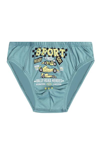 ÖZKAN underwear Özkan 31801 Pachet de 5 chiloți pentru băieți, cu modele de culori mixte, din bumbac, moale, confortabili