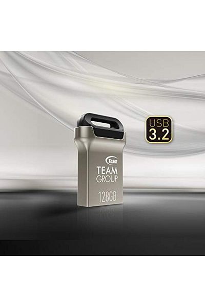 USBB محرك أقراص فلاش TEAMGROUP C162 سعة 64 جيجابايت، مكون من 3 قطع، بمنفذ USB 3.2 من الجيل الأول، ومنفذ USB 3.1/3.0