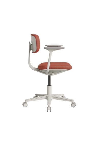 Adore Mobilya Tesla Comfort Çalışma Koltuğu - Koyu Turuncu Kumaş 61x74-86x60 cm