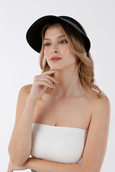 Fulla Moda Siperli Hasır Şapka