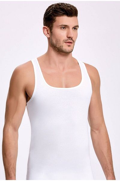 İLKE İÇ GİYİM Sports White Men's Athlete 3 Pieces