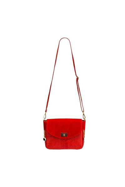Toro Nero Women's red genuine leather bag Berenice