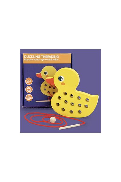 OEM Wooden Montessori duck