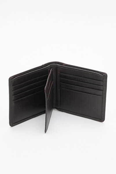 Grande Ανδρικό πορτοφόλι GD 1747 από γνήσιο δέρμα ΚΑΦΕ