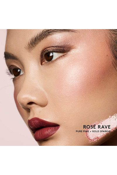 FENTY BEAUTY Fenty Diamond Bomb All-over Diamond Veil Rosé Rave – Pink & Gold Sparkle Highlighter, 8g