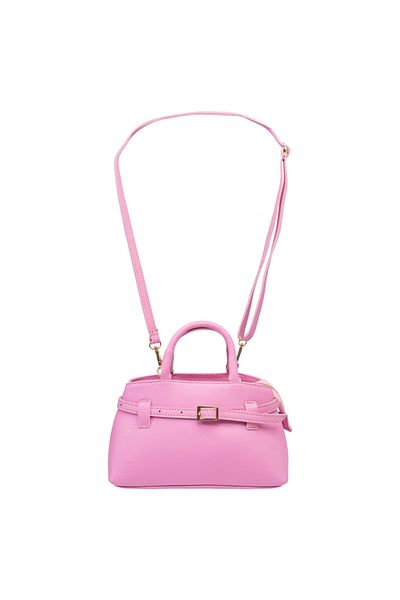 Toro Nero Geantă de damă din piele naturală fuchsia Miriam