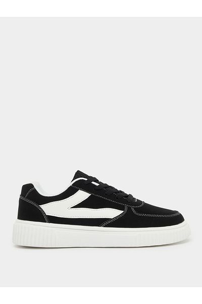 Styli Color Block Platform Sole Skateboard Sneakers