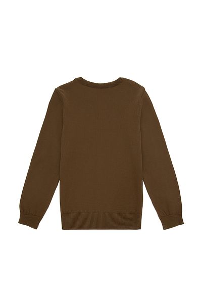 U.S. Polo Assn. Boy's Khaki Basic Sweater 50288893-Vr027
