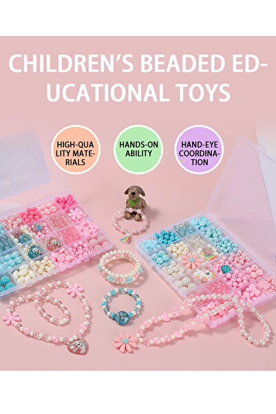 Choice1 مجموعة صنع المجوهرات من الخرز للبنات مكونة من 700 قطعة من Mash Up، مج...