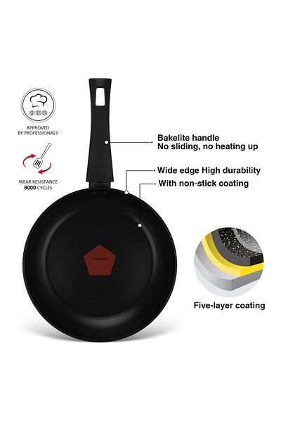 Fissman Frying Pan Favorite 20cm with Aluminum and Non- Stick Coating