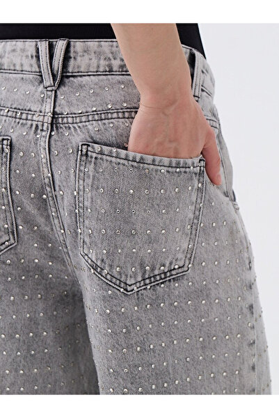 Nocturne Τζιν Boyfriend με σχέδιο πέτρας N25KD18120