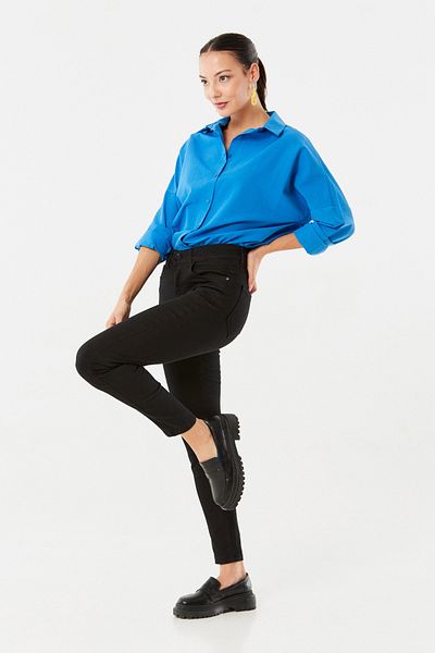 Fulla Moda High Waist Skinny Jean
