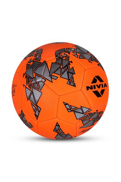 Nivia Air Strike Football - Size:5 (Orange) | 80080OR