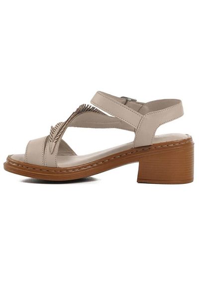 Venüs 25020310Y Women's Genuine Leather Heeled Sandals