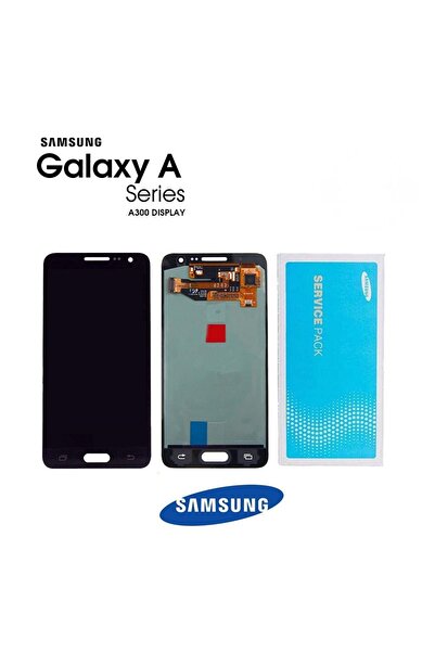 Samsung Galaxy A300 A3 Lcd Ekran %100 Servis Siyah