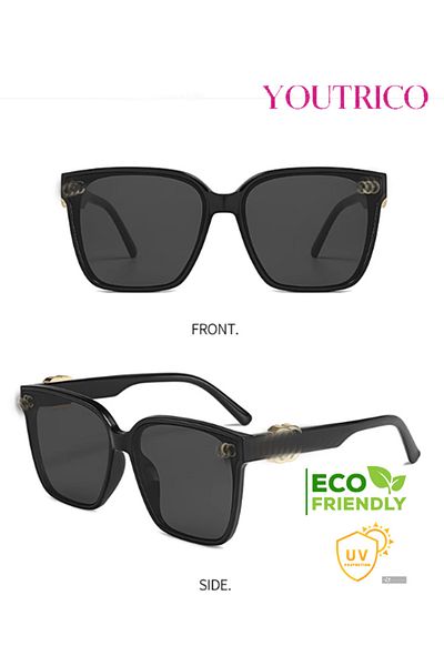 Youtrico Sunglasses Unisex Aviator - 100% UV Protection, Durable Frame