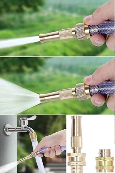 Carat Home Yüksek Basınçlı Ayarlanabilir Bahçe Sulama Araba Yıkama Tazyikli Su Püskürtme Tabancası