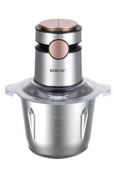 rebune Meat And Vegetable Chopper With Two Speeds 2L 500W RE-2-151 Silver