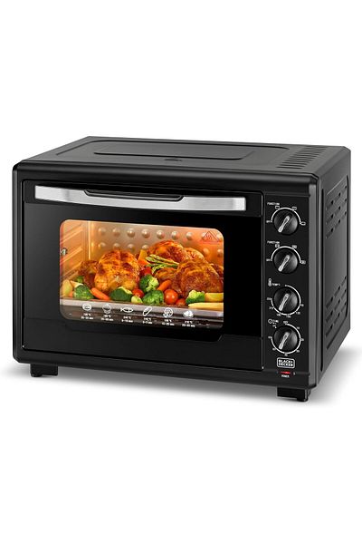 Black&Decker BLACK+DECKER Toaster Oven with Double Grill TRO55RDG-B5
