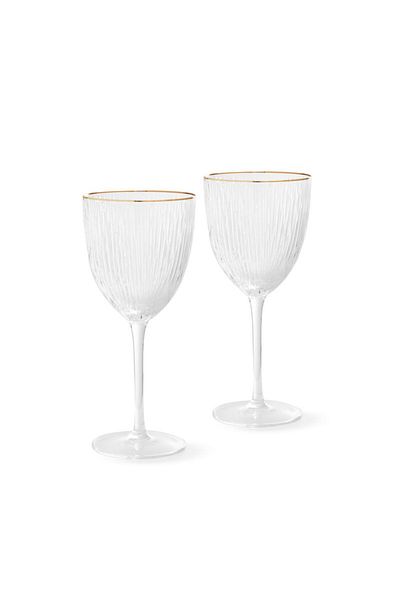 Fissman 2-Piece Red Wine Glasses 410ml Glass