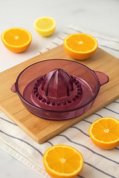 HSDemirci Acrylic Plum Citrus Lemon & Orange Squeezer Practical Orange Juicer