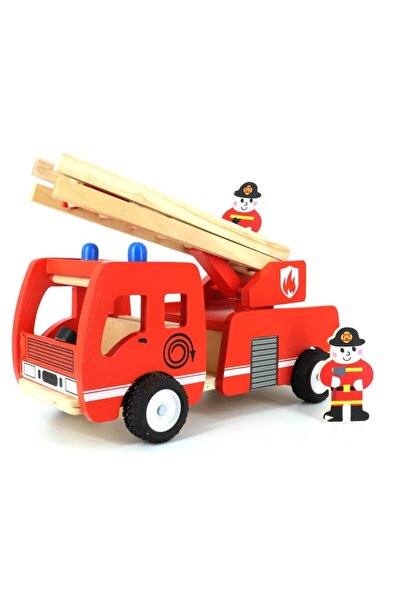 sallma Wooden fire truck, Montessori, 3+ years