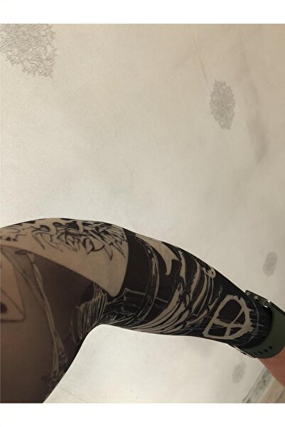 Genel Markalar Giyilebilir Çorap Dövme Barış Dövmesi Çift Kol