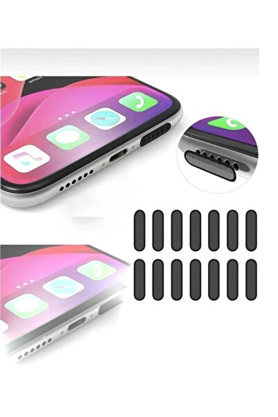 10 Adet Cep Telefonu Hoparlörü Için Toz Önleyici Sticker-telefon Hoparlör Koruyucu 1.6 Cm-2.2 Cm