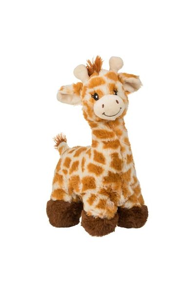 OEM Soft Plush Giraffe, 35 Cm, ​​Brown With White