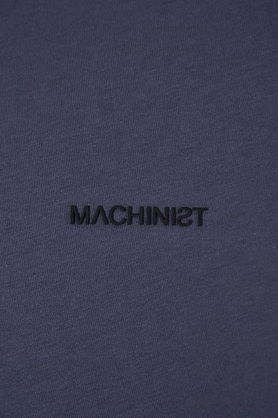 Machinist Relaxed Basic Thin Cotton T-Shirt Smoked