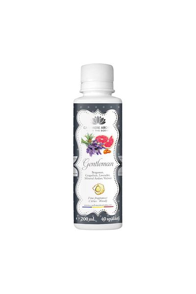 Cashmere Parfum de rufe GENTLEMAN cu arome marine, violete, mirt, cașmir, lemn de santal și mosc