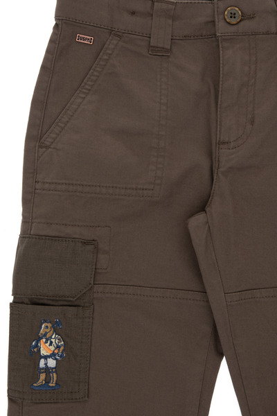U.S. Polo Assn. Erkek Çocuk Vizon Kanvas Pantolon 50301022-VR052