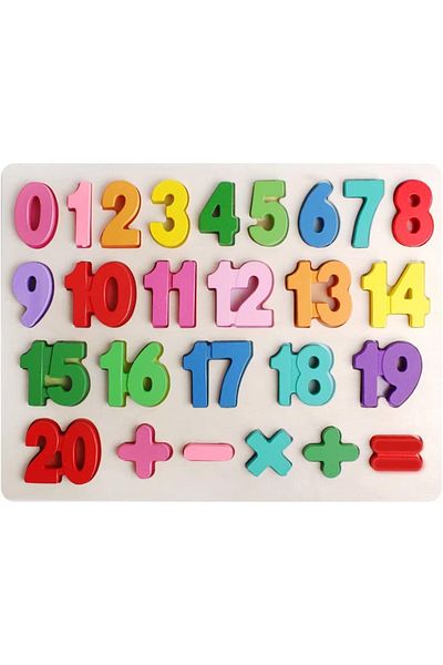 OEM Educational toy for children, made of wood, first math lessons