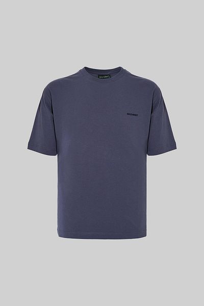 Machinist Relaxed Basic Thin Cotton T-Shirt Smoked